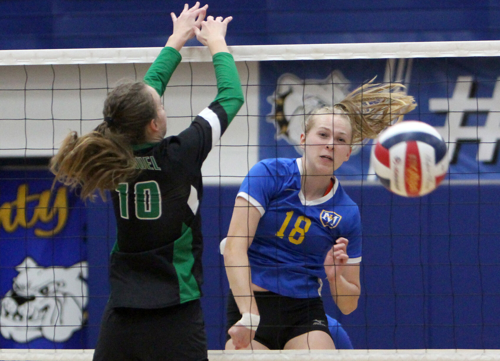 Eau Claire Immanuel at McDonell volleyball 10-22-22